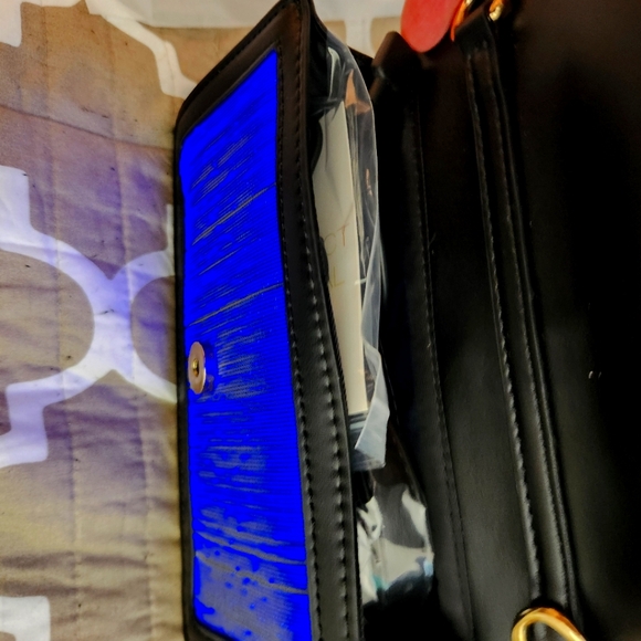 Lumisonata Fiber Optic Led  7 Color 4 Blink Mode Crossbody Purse - Picture 4 of 7